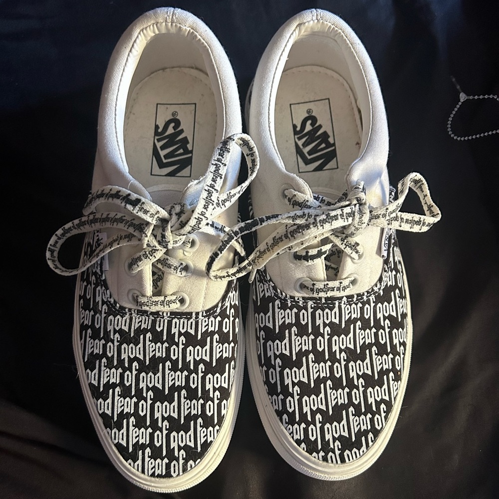 Fear Of God vans sz 7 new condition